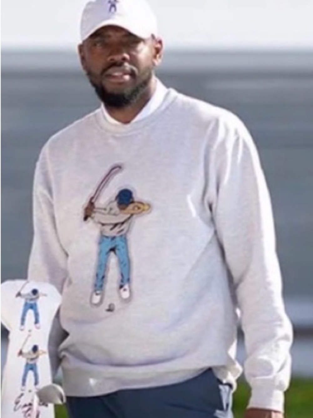 Eastside Golf Swingman Appliqué Crewneck sweatshirt Medium